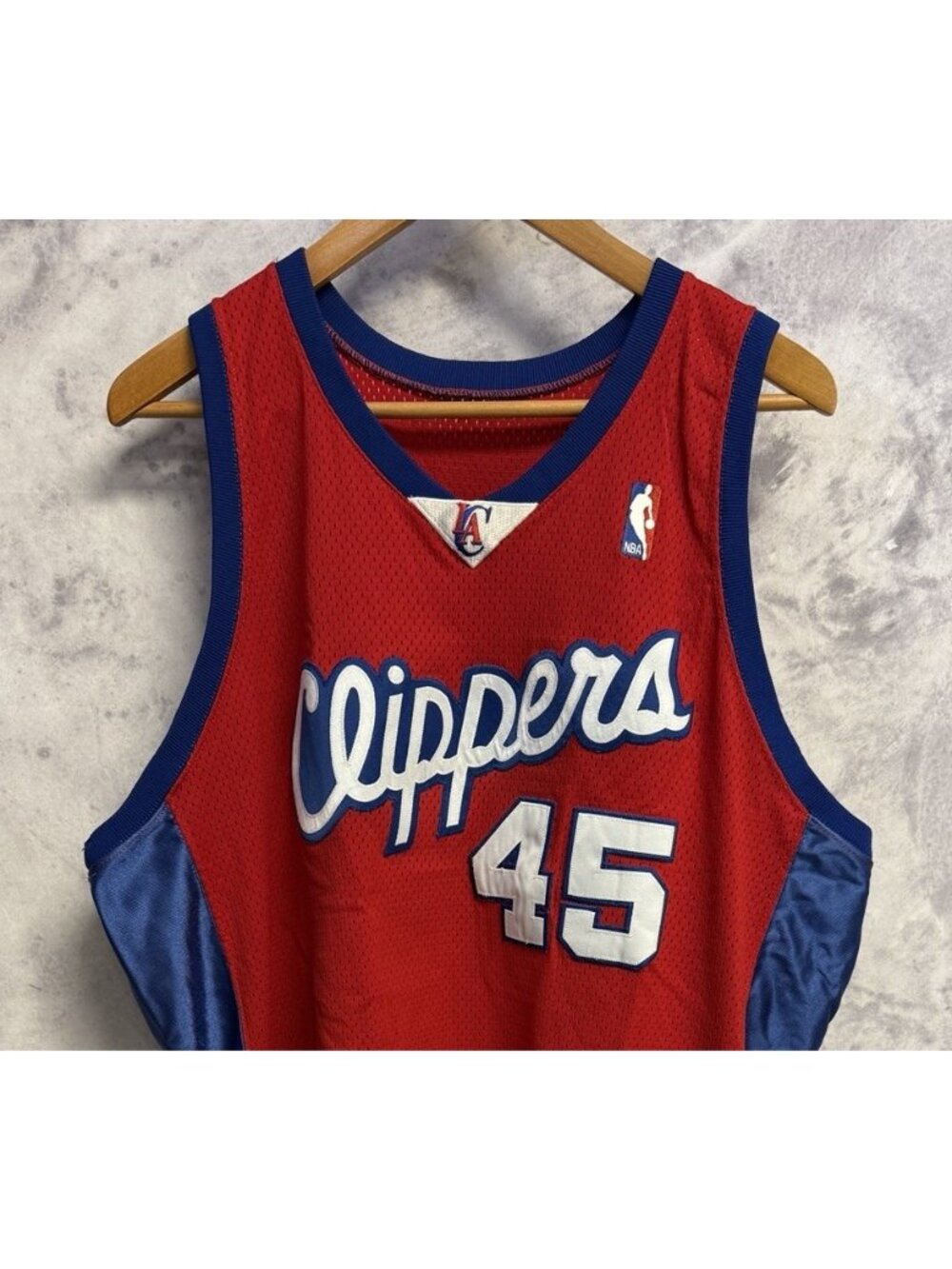 Los Angeles Clippers Bob Prewitt Reebok NBA Jersey Size 52 +4 Inches Team Issue